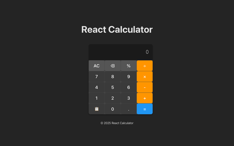 Three Prompts: Demo Calculator